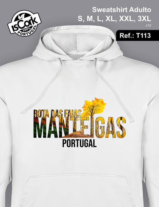 Sweatshirt Adulto Manteigas T09