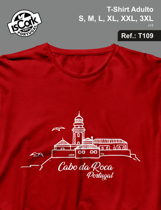 T-Shirt Adulto Cabo da Roca T128