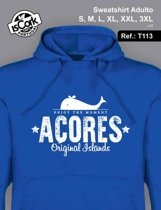 Sweatshirt Adulto Açores T599
