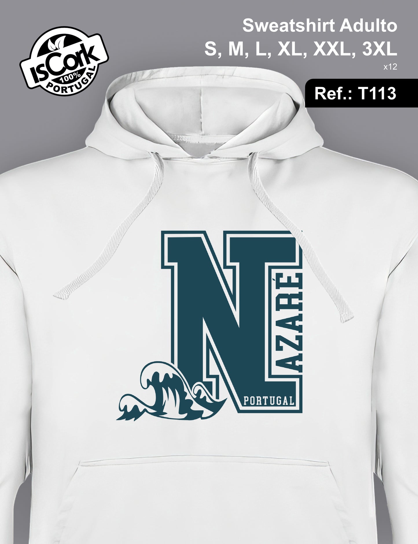 Sweatshirt Adulto Nazaré T605